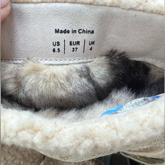 House of Harlow 1960 Sadie shearling boots 6.5 - Picture 6 of 6